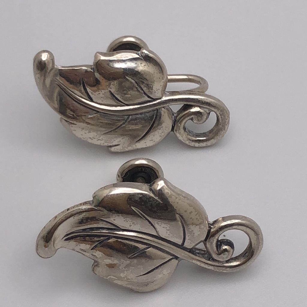 Vtg Dancraft Sterling Earrings From 1950’s